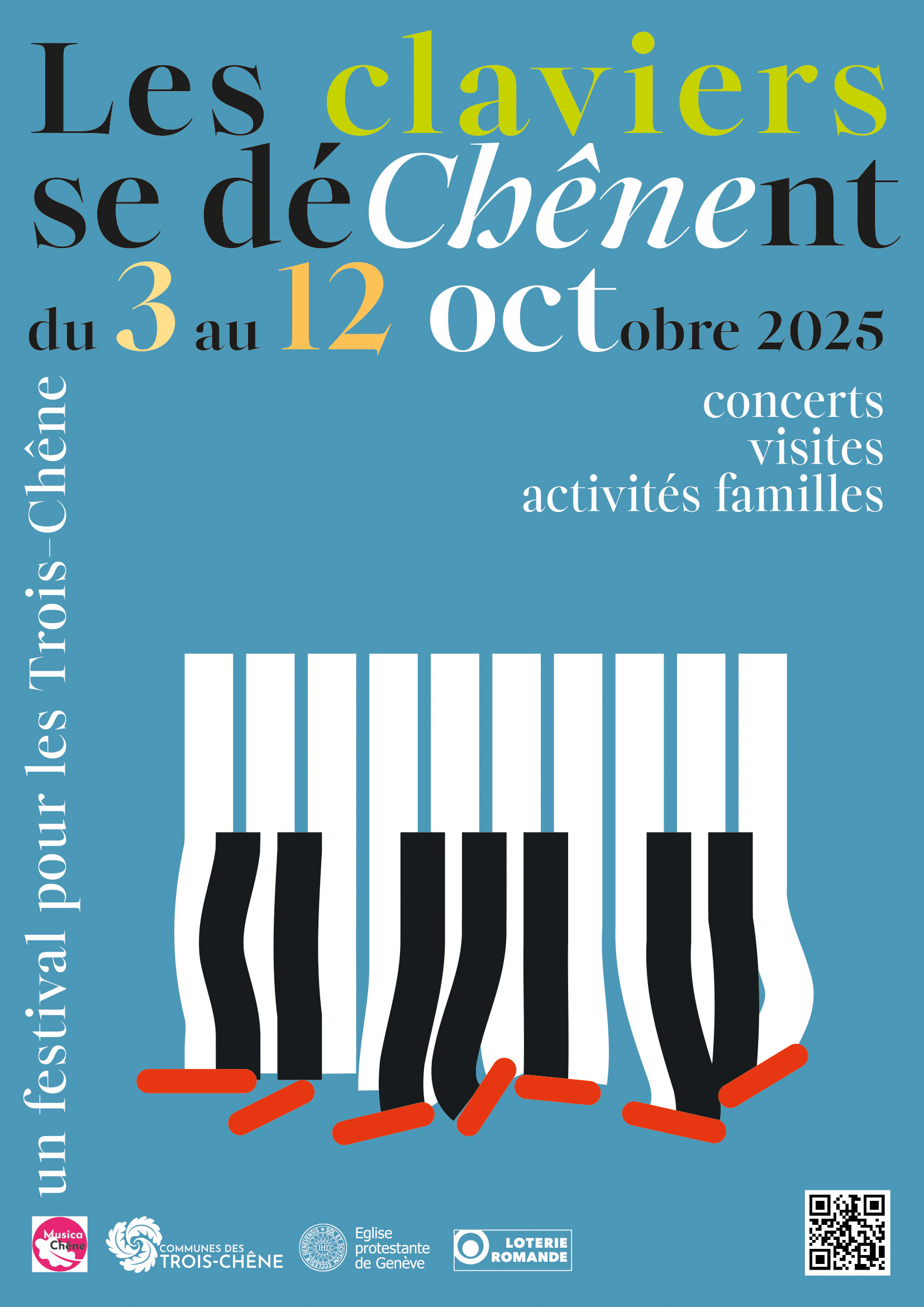 Concert de l'orchestre des Trois-Chêne à la salle des fêtes de Thônex le 17 juin 2025 à 20h30. Entrée libre.